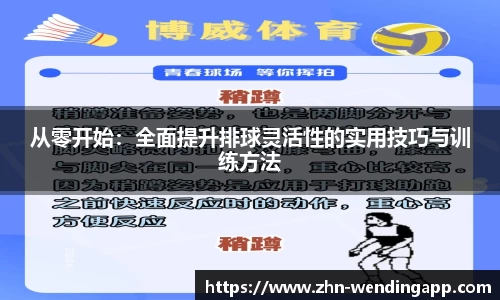 从零开始:全面提升排球灵活性的实用技巧与训练方法